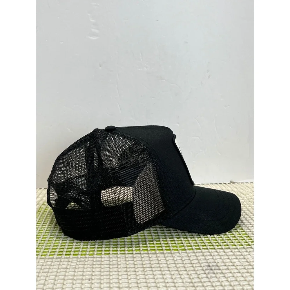 Goorin Bros The Farm Bestie Dog Trucker Hat Black Snapback 101-1782 MSRP$40 NEW